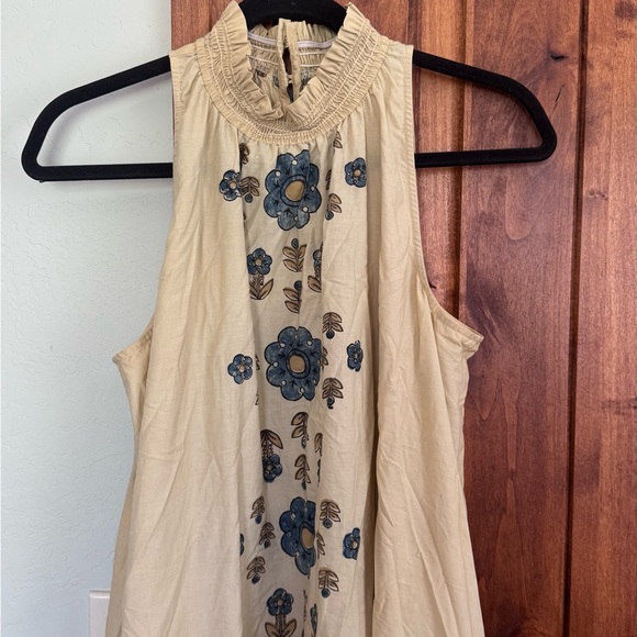 Christy Dawn Floral Maxi Dress in Cream and Green - Picture 4 of 7